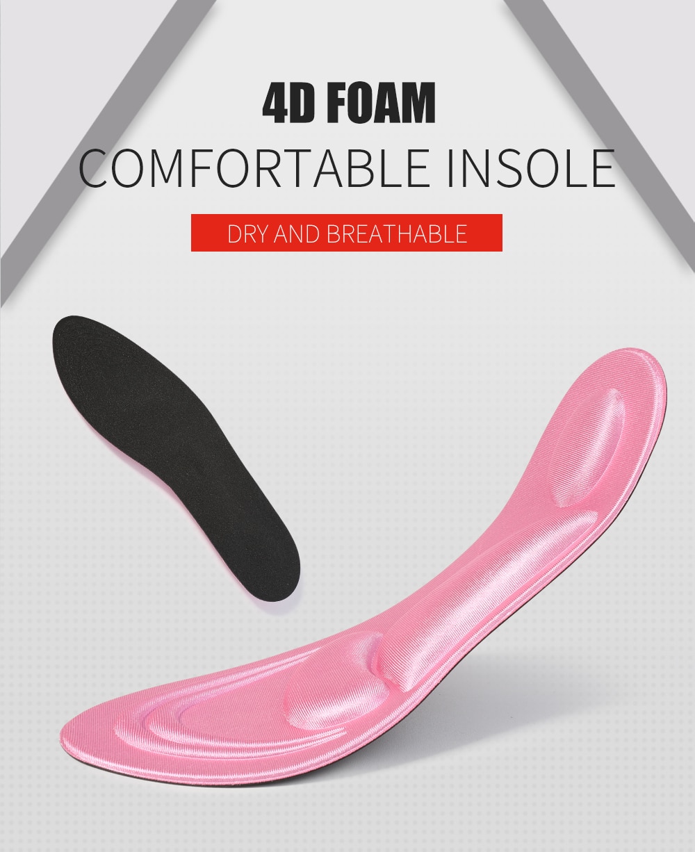 4D Memory Foam Orthopedic Insoles For Shoes