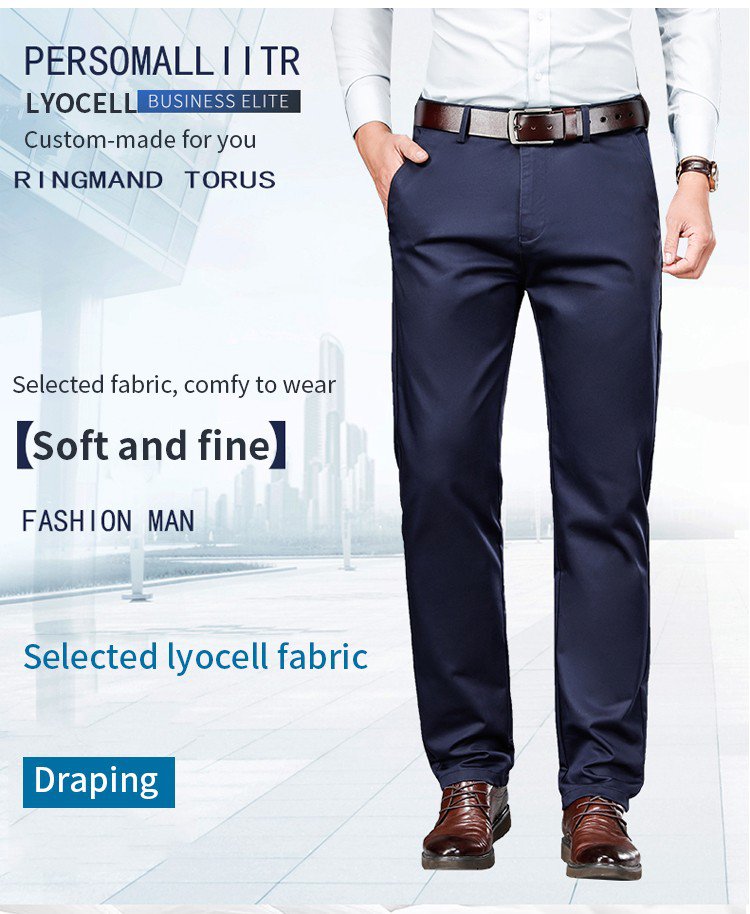 Men‘s Ice Silk Suit Pants