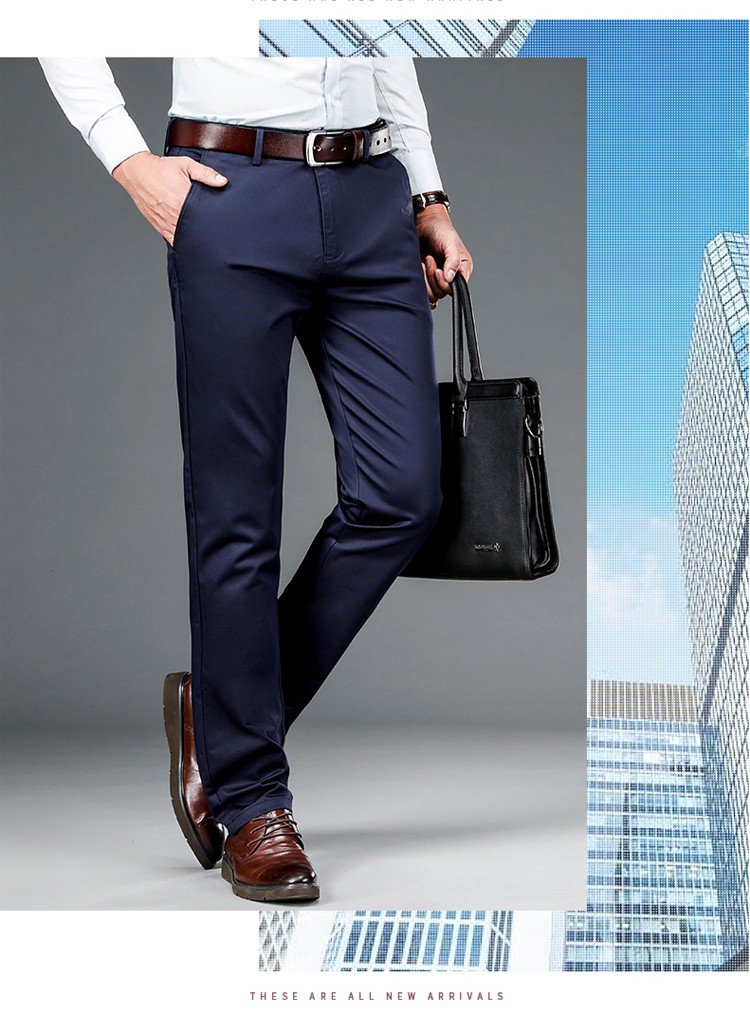 Men‘s Ice Silk Suit Pants