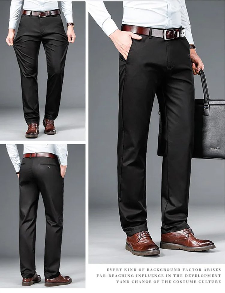 Men‘s Ice Silk Suit Pants