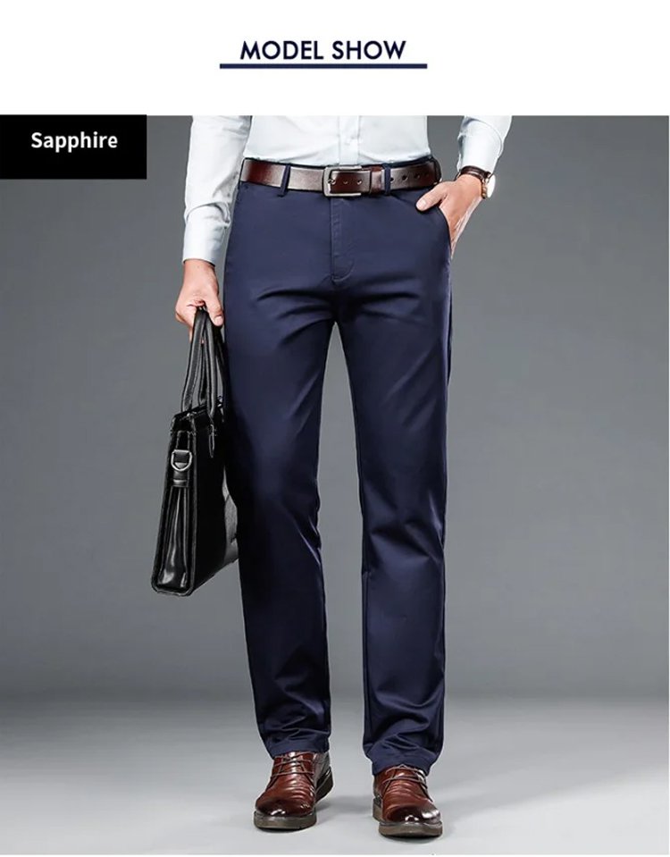 Men‘s Ice Silk Suit Pants