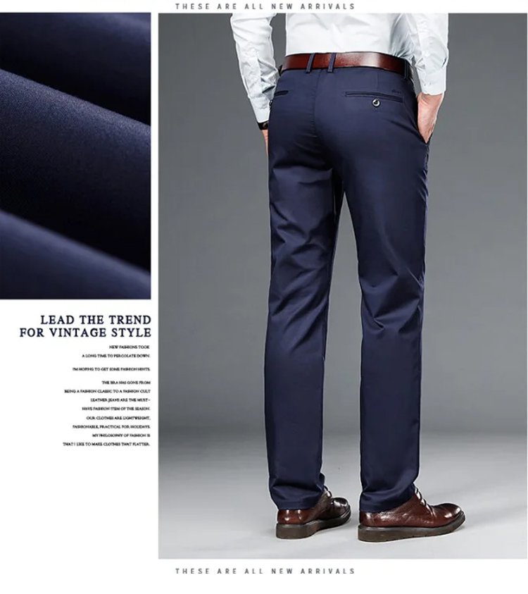 Men‘s Ice Silk Suit Pants