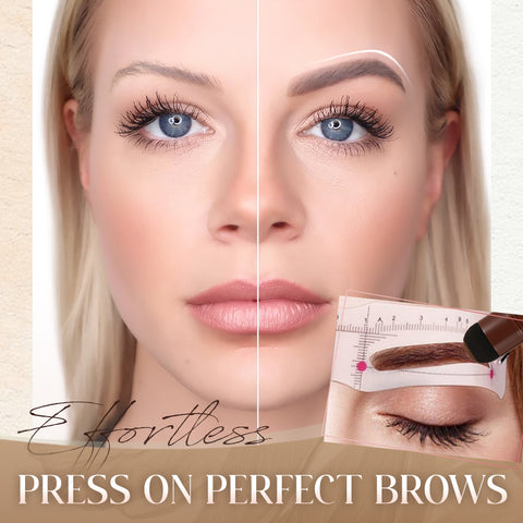 Perfect Brows Stencil & Stamp Kit