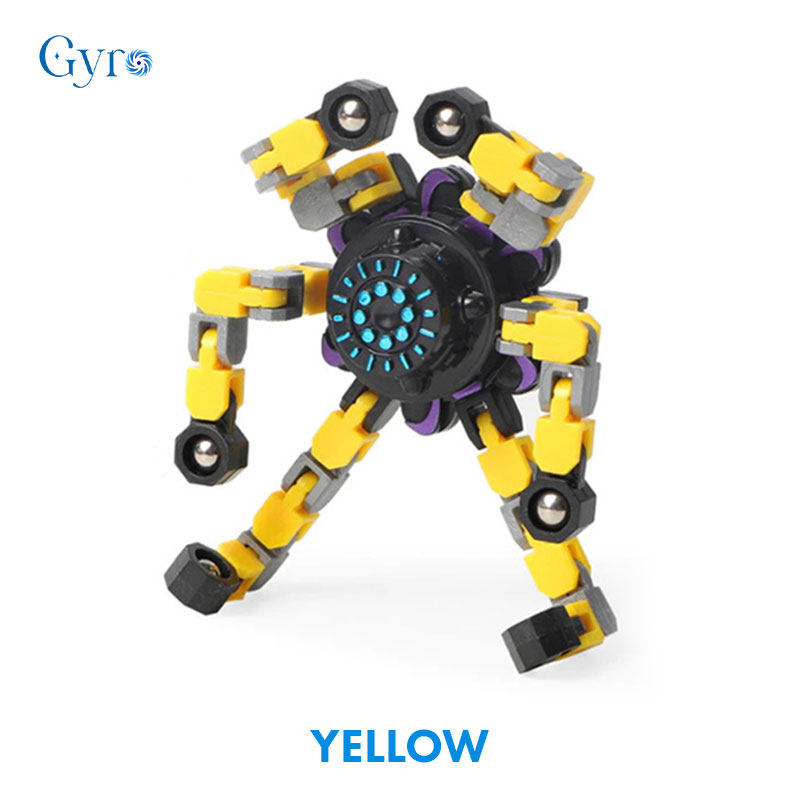 gyro transformable fingertip anxiety stress relief toyqfedf