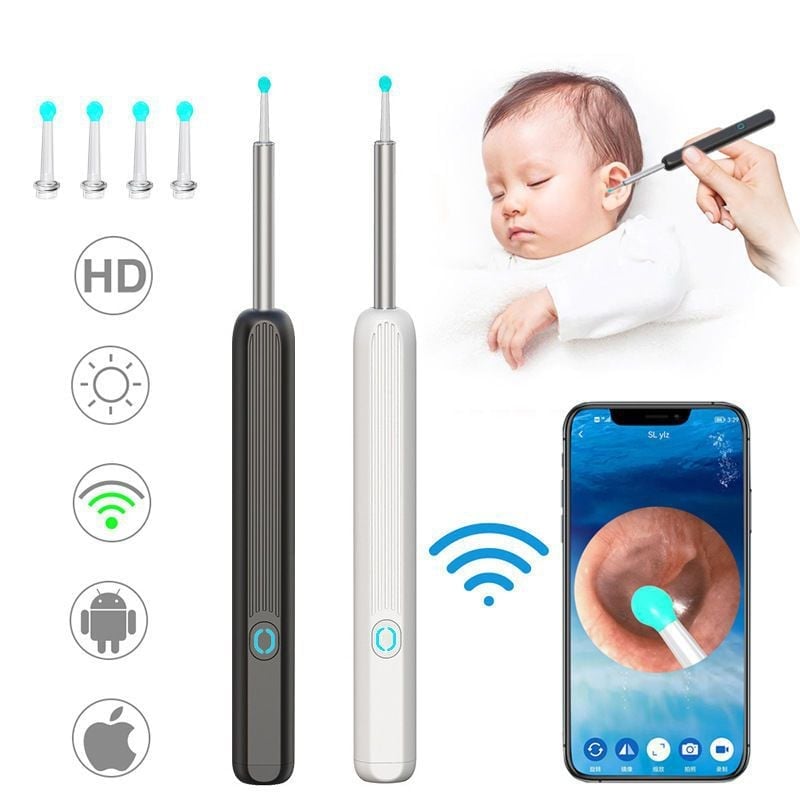 early christmas sale save 50 off clean earwax wi fi visible wax elimination spoonusb 1080p hd load otoscopeqierw