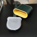 Toilet Cleaning Brush Flat Head Hygienic Toilet Brush