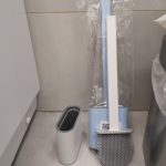 Toilet Cleaning Brush Flat Head Hygienic Toilet Brush